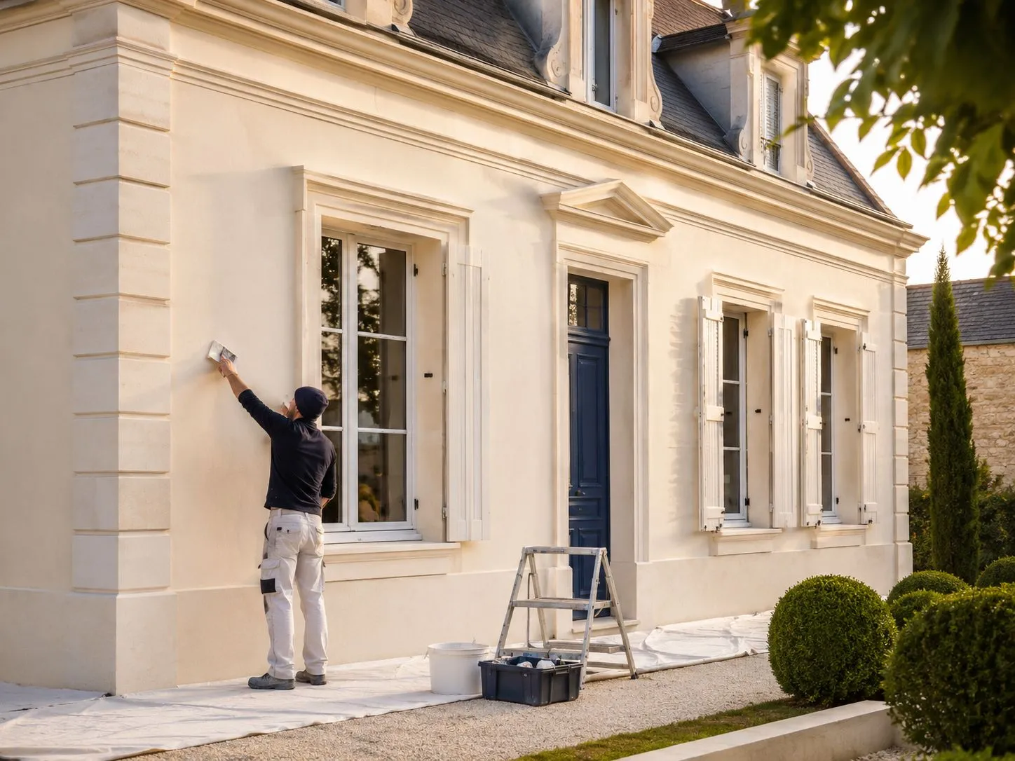 Peinture de façade et ravalement à Bordeaux